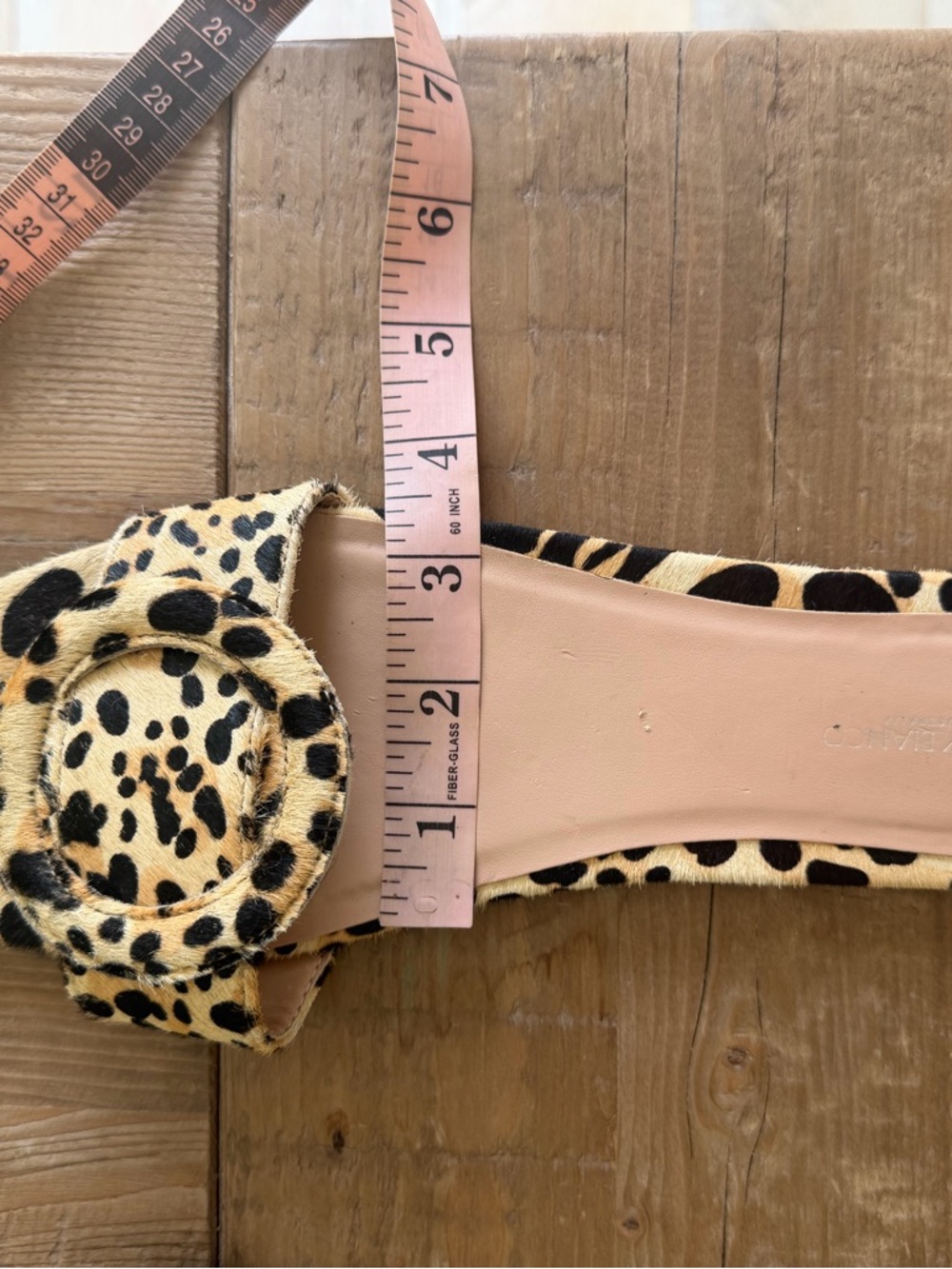 Tony Bianco Persia Leopard Print Flat Sandal - Picture 11 of 15